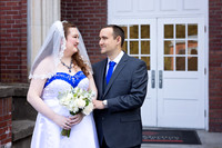 B) Bride and Groom